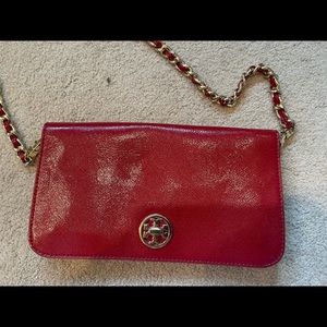 Red Tory Burch purse